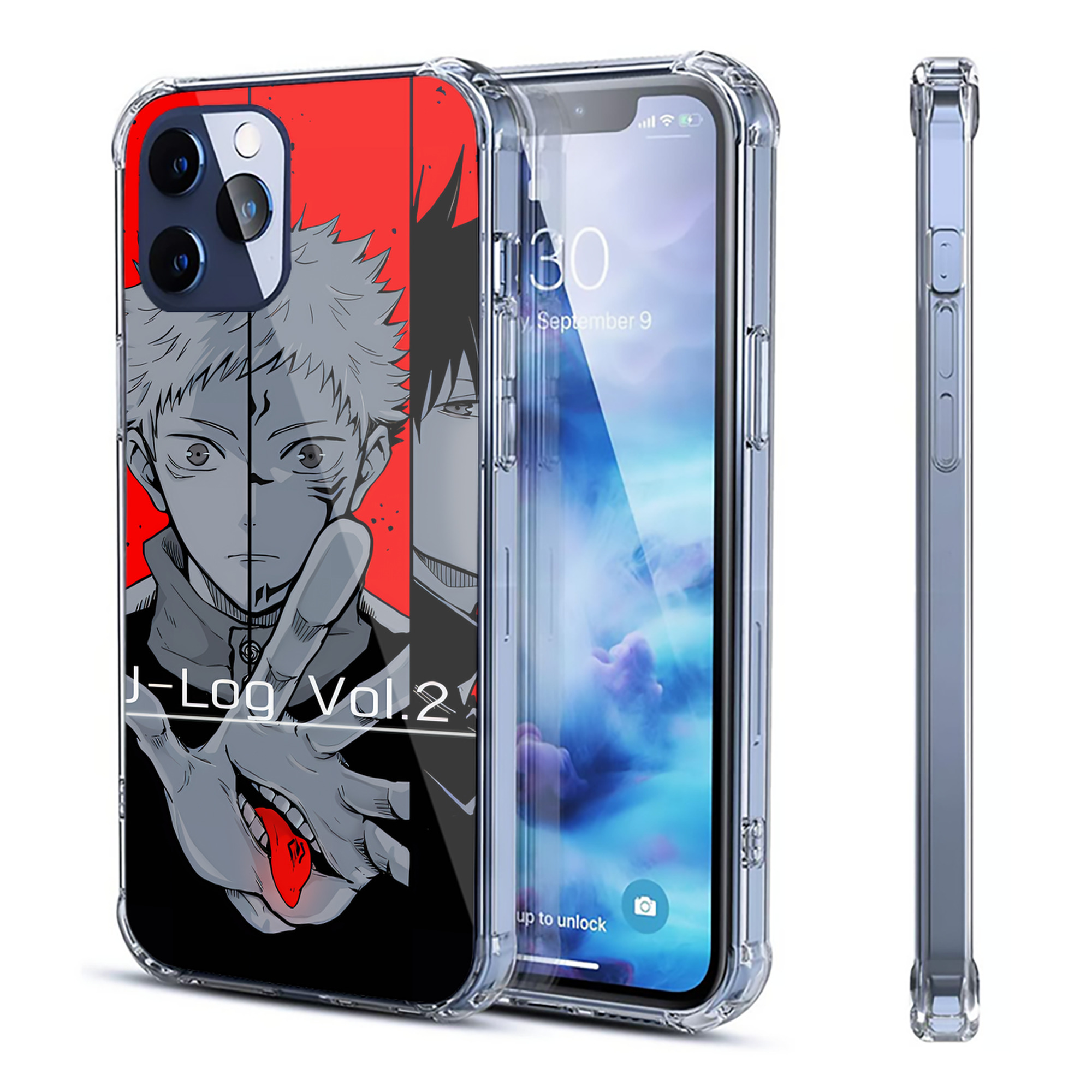 （画像用） SPY×FAMILY间谍家家酒 【iPhone 12シリーズ対応】透明スマホケース（クリアソフトケース）